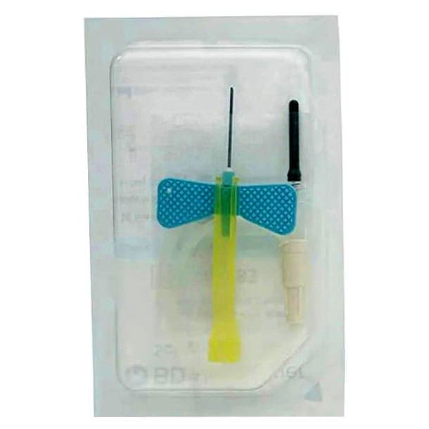 BD Vacutainer Safety-Lok Blood Collection Set, 12 Inch, 23 Gauge, Light Blue - Each - Image 1