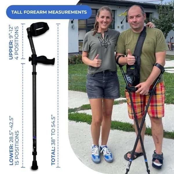 Millennial Medical In-Motion Pro Forearm Crutch - Image 8