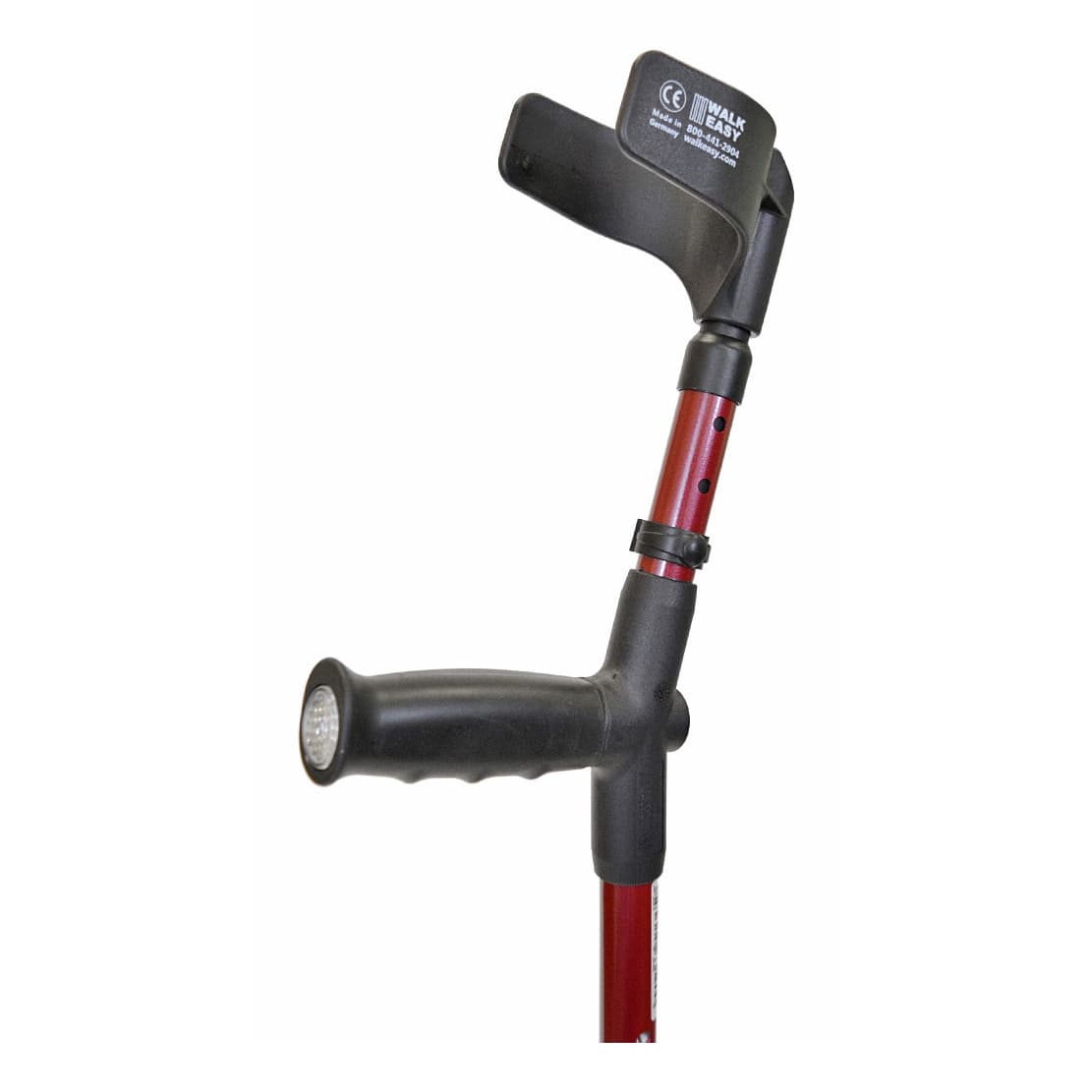 Walk Easy Adult forearm crutches with half cuff (Pair) - Image 2