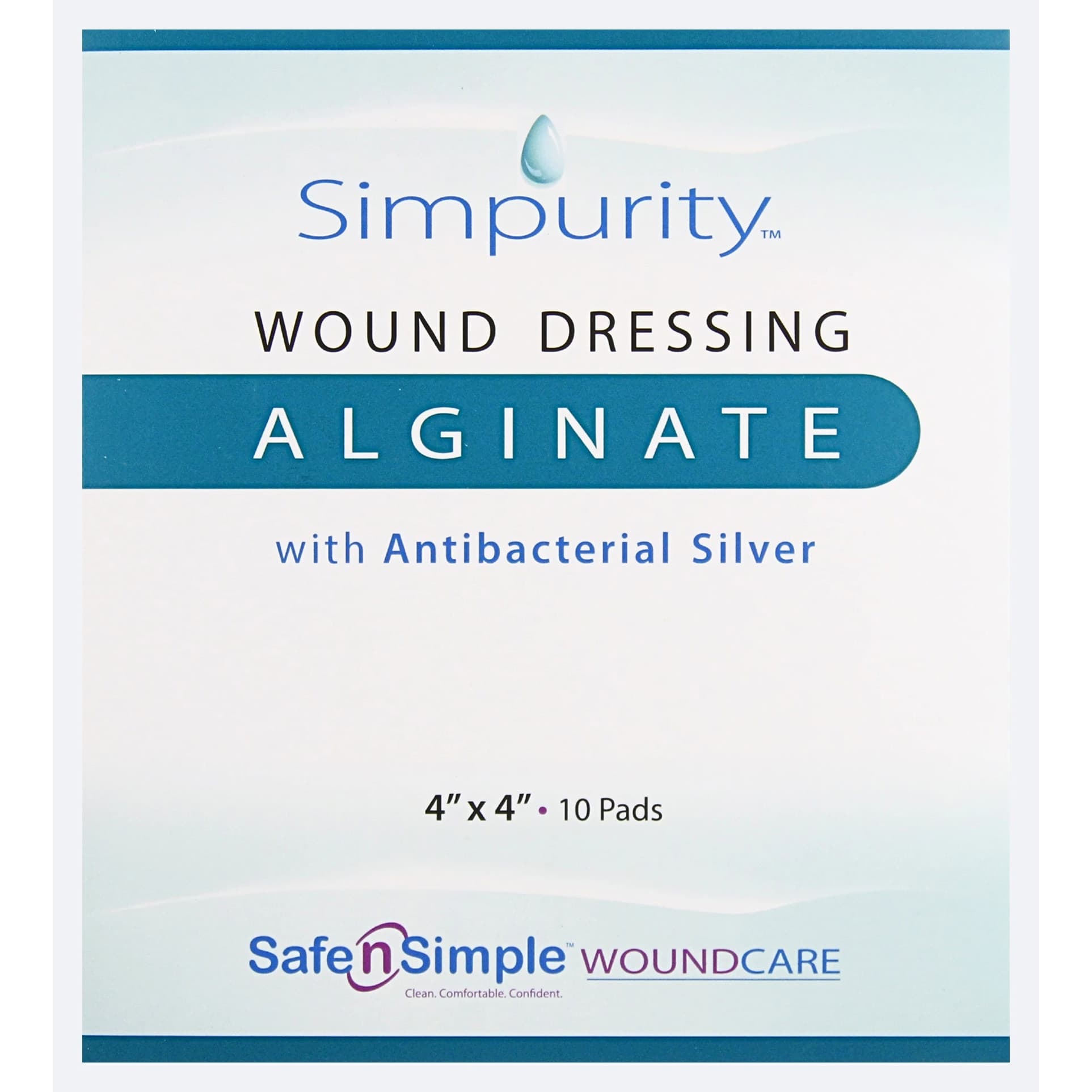 Simpurity Silver Calcium Alginate Dressing - Image 2