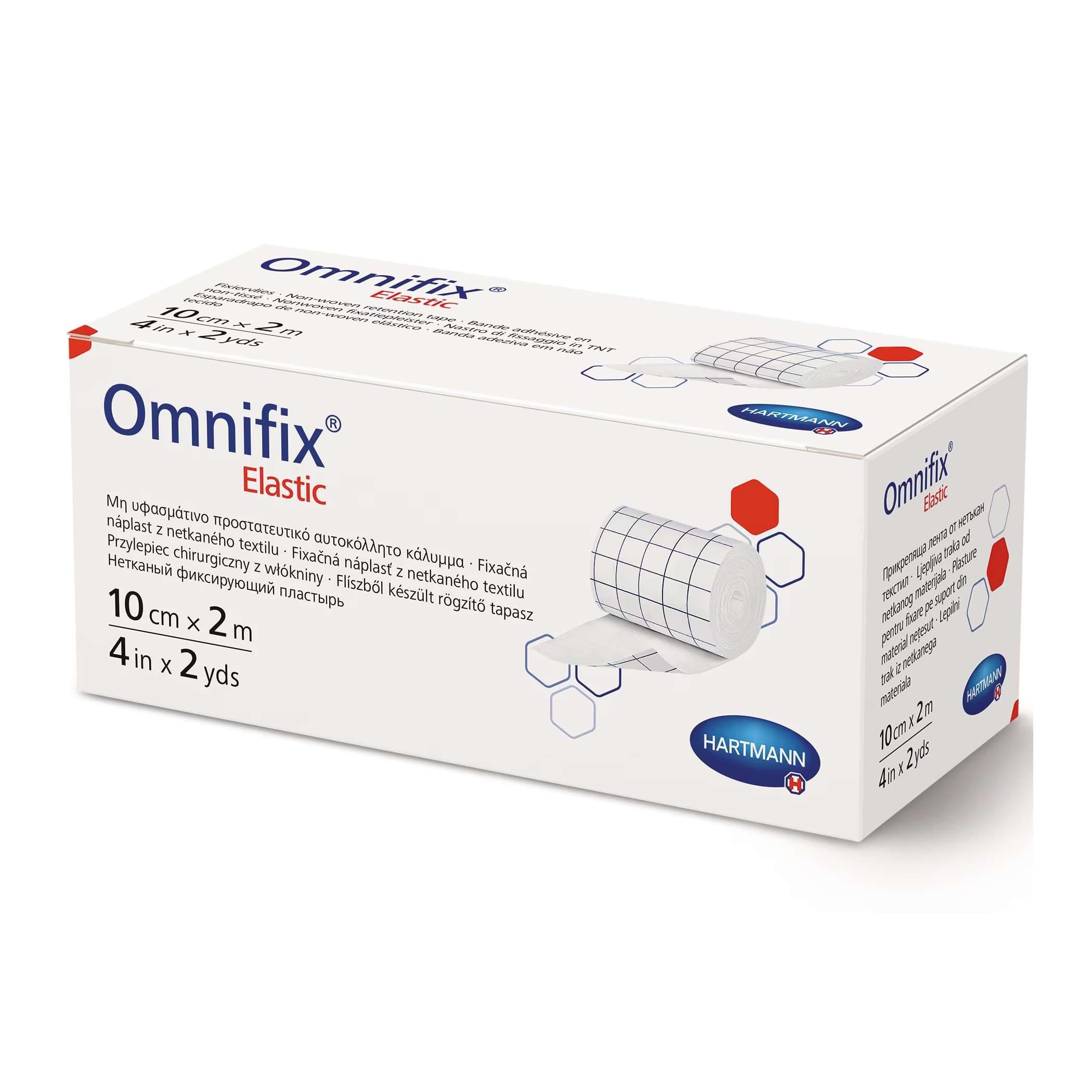 Omnifix Elastic Dressing Retention Tape, 4 Inch x 2 Yard - Each - Image 1