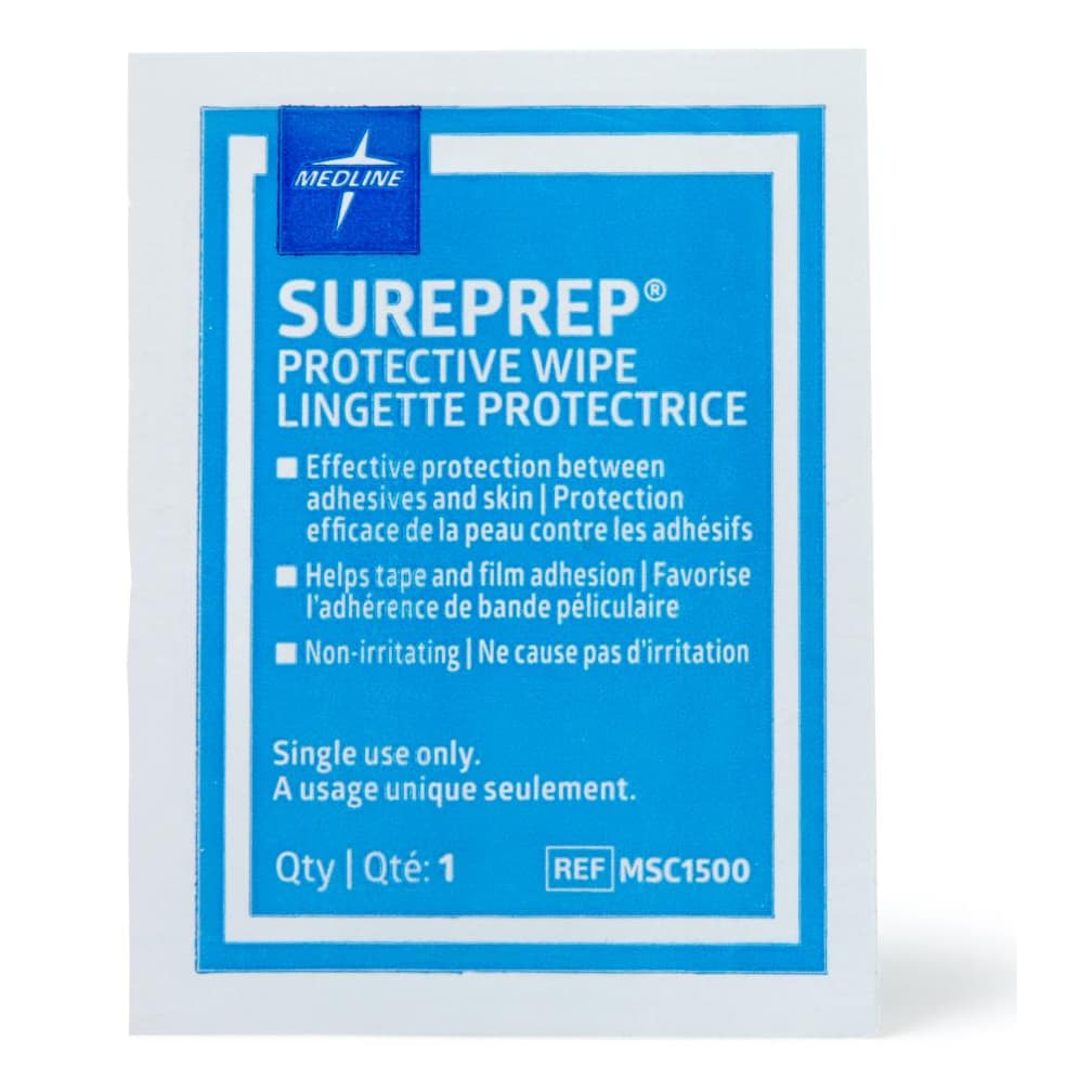 Medline SurePrep Skin Protective Wipes - Image 2