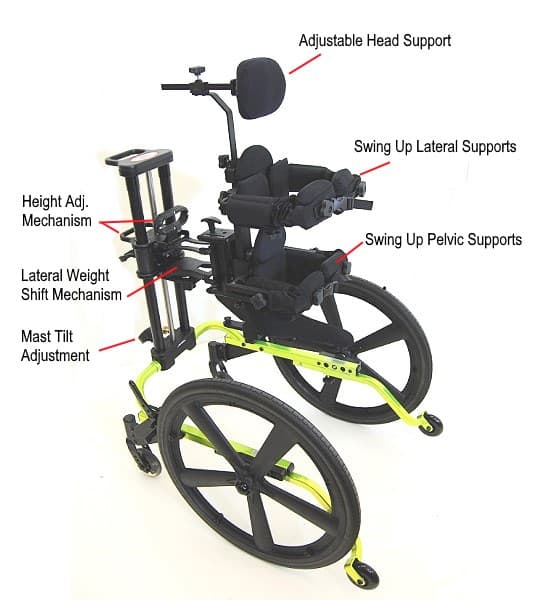 KidWalk II Dynamic Gait Trainer Pediatric Mobility System - Image 2