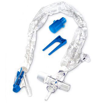 Smiths Portex SuctionPro 72 Closed Ventilation Suction Catheter, 1WVL,14Fr, 12" - Case of 20 - Image 1