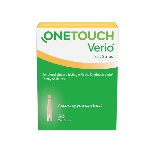 OneTouch Verio Blood Glucose Test Strips - Image 1