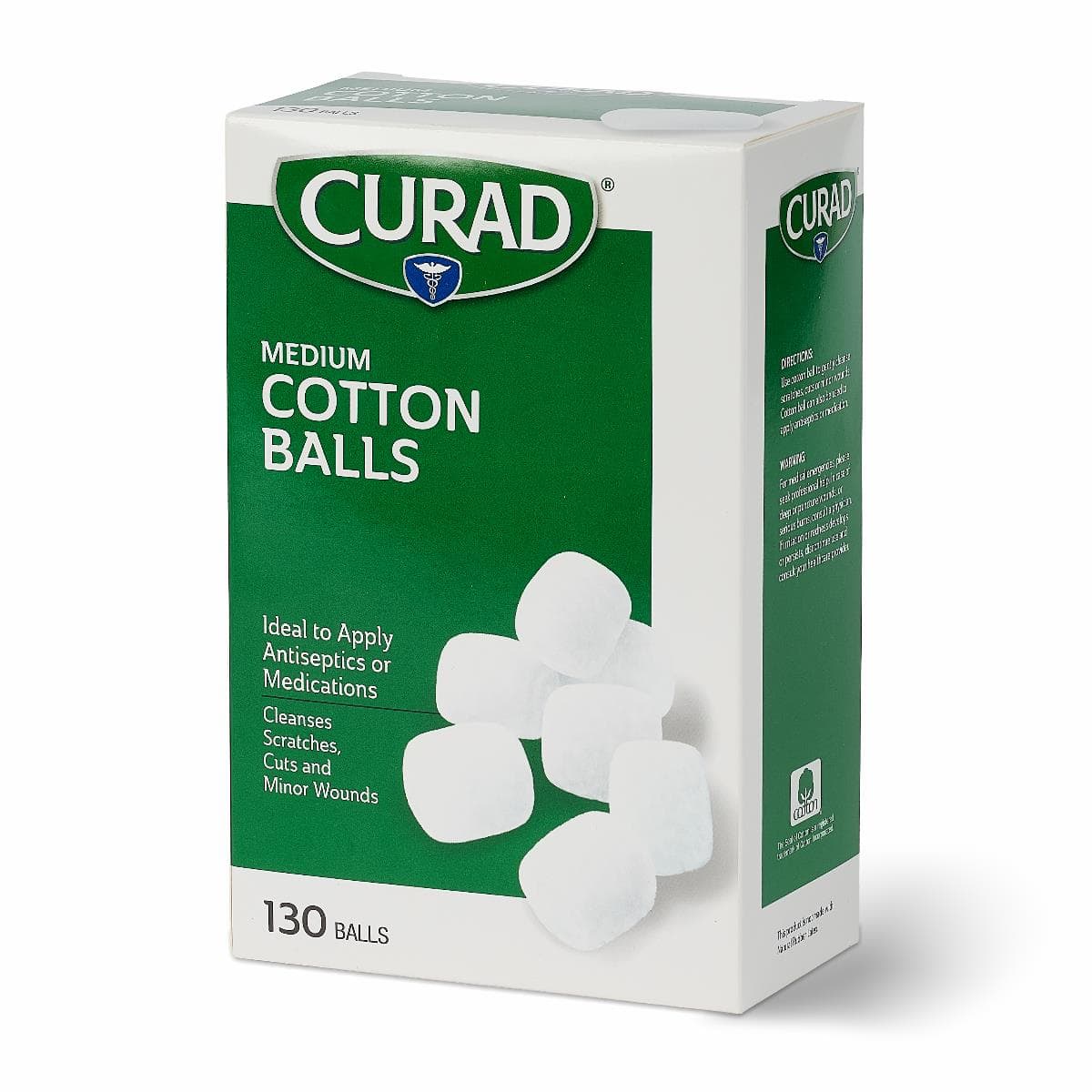 Curad Sterile Cotton Balls, 1 Inch, Size M - Case of 3120 - Image 1