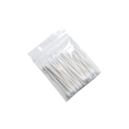 Clear Line Reclosable Bag 4 mil, Clear, Zipper-Seal Top Closure, 9 x 12 Inch - Box of 100 - Image 1