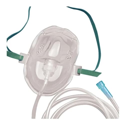 Vyaire Adult Non-Rebreather O2 Mask with 7-Foot Tubing