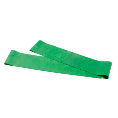 CanDo Band Exercise Loop, 30 Inch Long, Green, medium - Box of 10 - Image 1