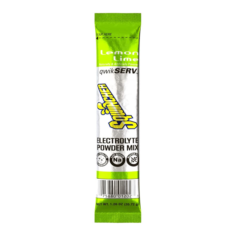 Sqwincher QwikServ Oral Electrolyte Solution, Lemon Lime, 1.26 oz - Case of 100 - Image 1