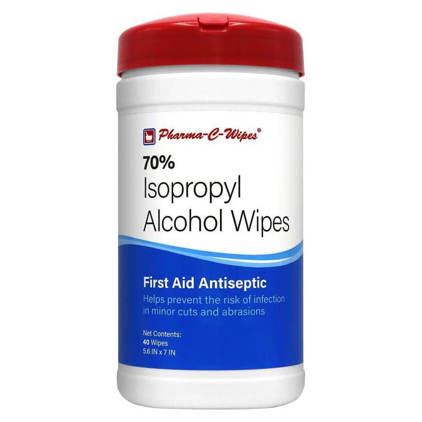 Pharma-C-Wipes Antiseptic Skin Wipe - Case of 6 - Image 1