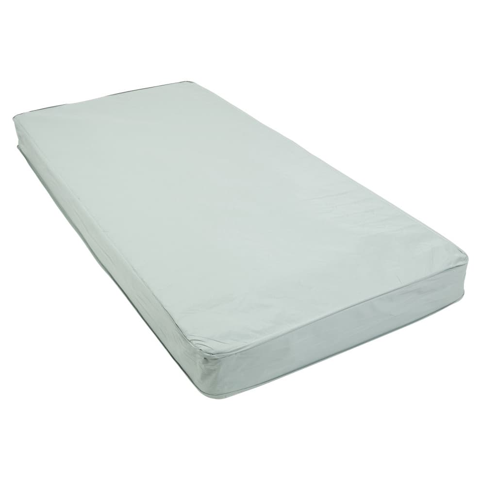 Drive Inner Spring Vinyl Mattress, 80" x 36", White - Image 1