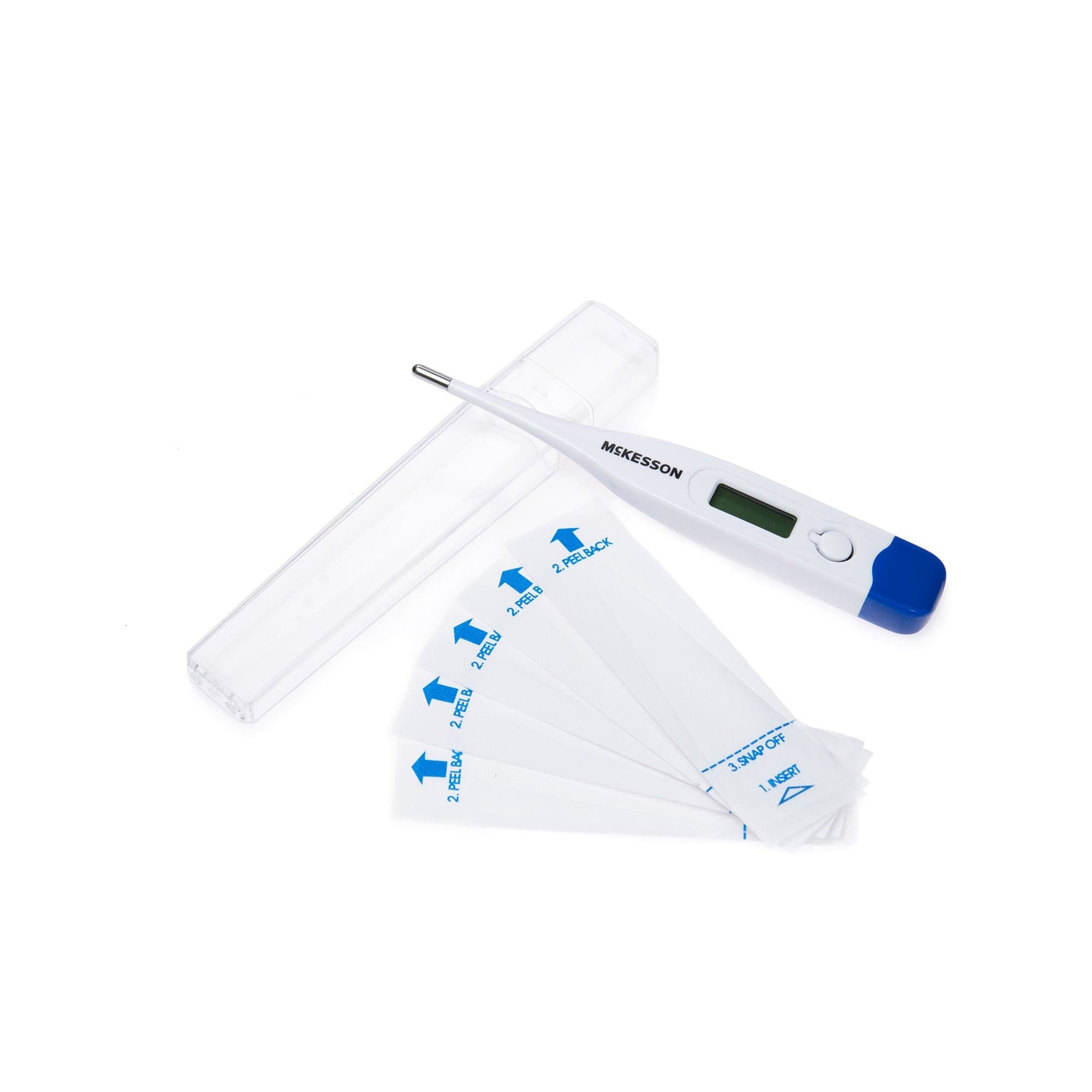 McKesson Oral Probe Digital Thermometer, 30 Second Response - Box of 25