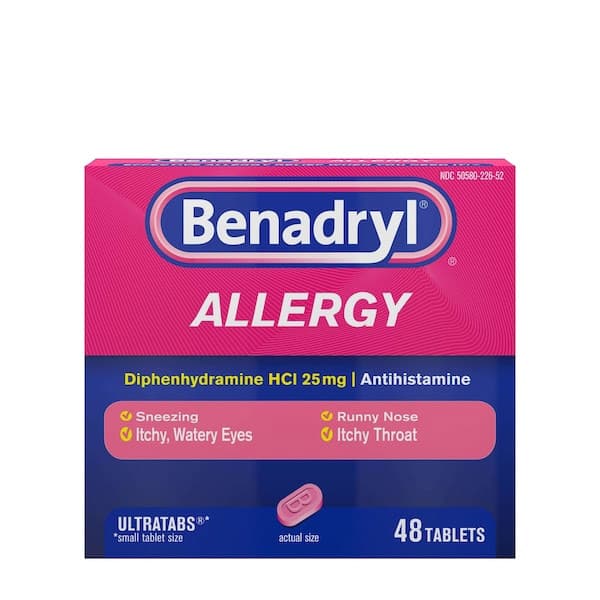 Benadryl UltraTab Allergy Relief Tablets - Image 3