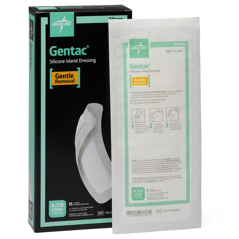 Gentac Silicone Adhesive Island Wound Dressing - Image 5