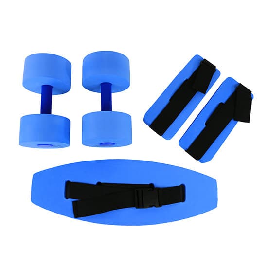 Cando Aquatic Exercise Kit, Deluxe, Small, Blue - Image 1