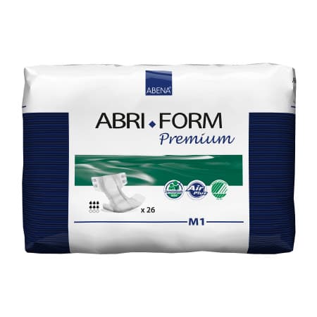 Abena Abri-Form Premium Incontinence Brief M1 - Case of 104 - Image 1