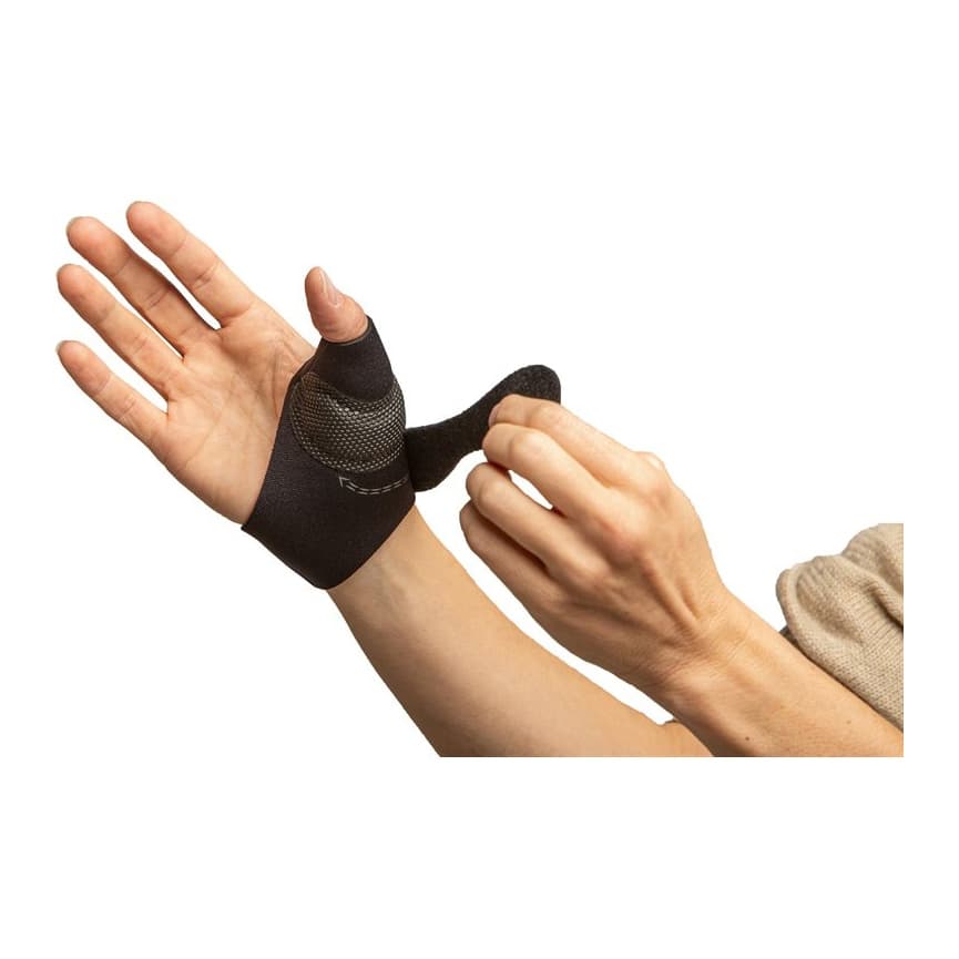 CMC Controller Plus Thumb Brace, Black, Large-Extra Large, Left Hand - Each - Image 2
