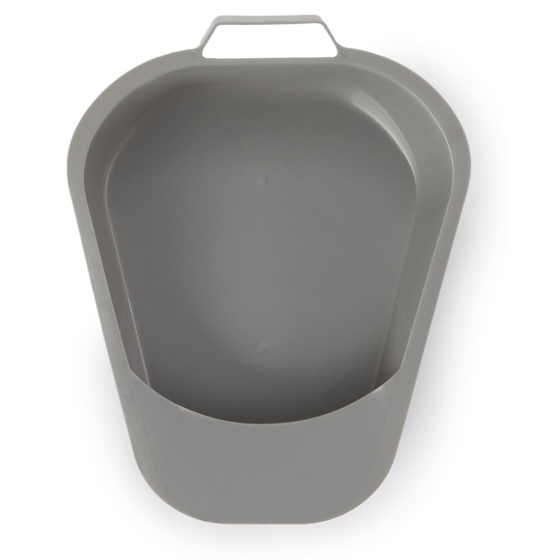 McKesson Fracture Bedpan Gray 13 L Inch Female Single Patient Use - Image 3