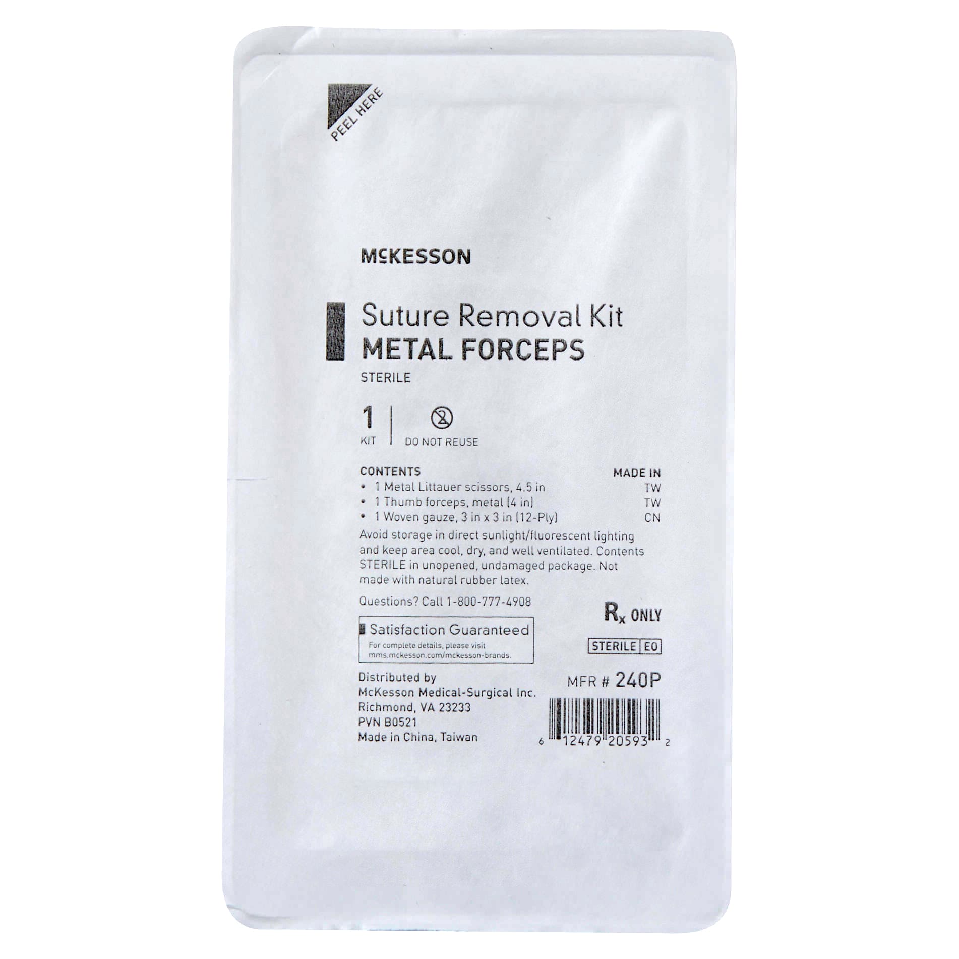 McKesson Suture Removal Kit Sterile 12-Ply - Image 2