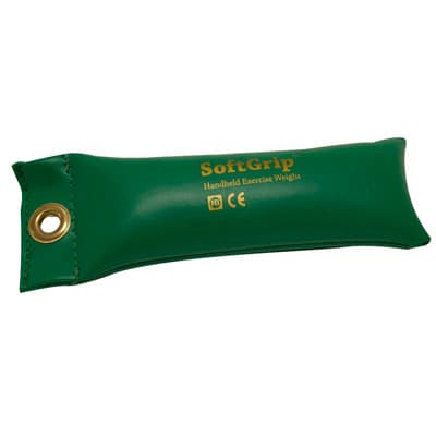 CanDo SoftGrip Hand Weights, 8 lbs Green - Pair - Image 1