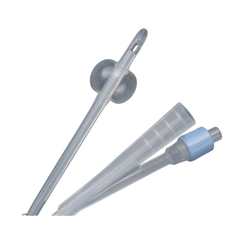 Bardia Silicone 2 Way Foley Catheters, 5cc, 16 Fr - Each - Image 1