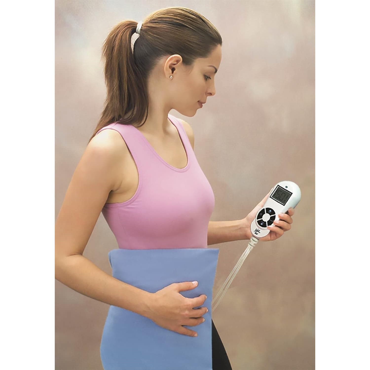 Cara King Size Moist-Dry Heating Pad With Select Heat - Image 4