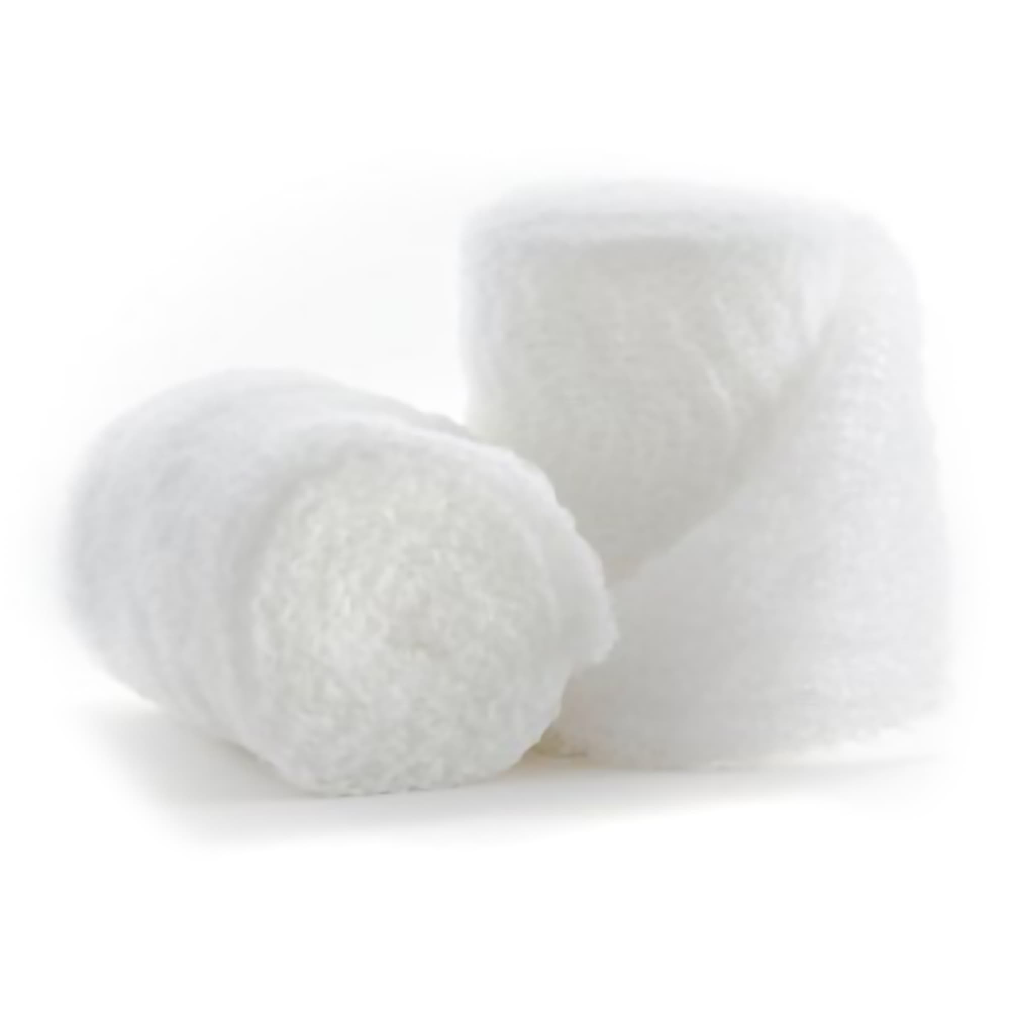 Fluff Bandage Roll White 4-1/2 Inch x 3-1/10 Yard 6-Ply Roll Shape - Image 2