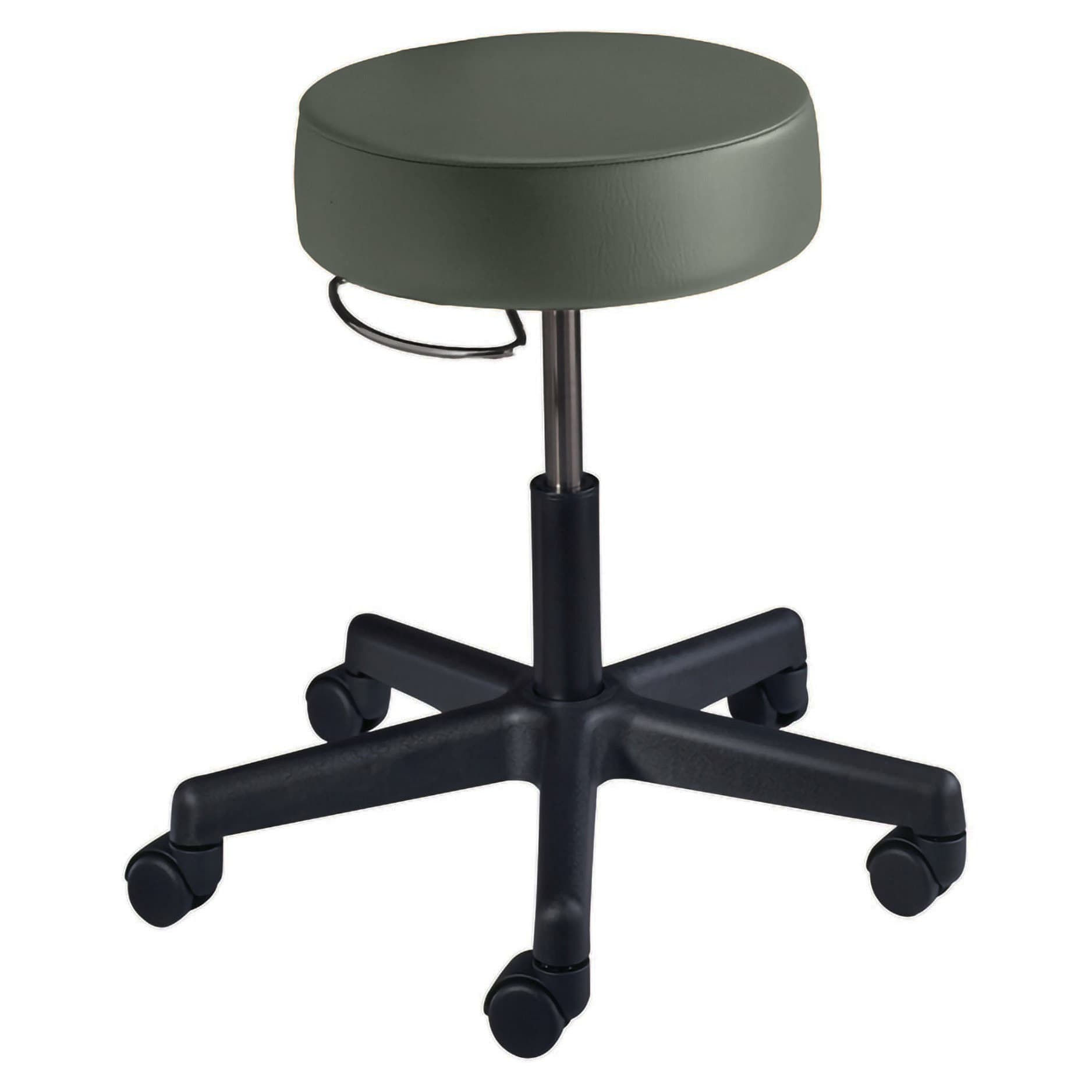 McKesson Backless Exam Stool with 17 to 22 Inch Height Range, Gunmetal Gray - Image 1