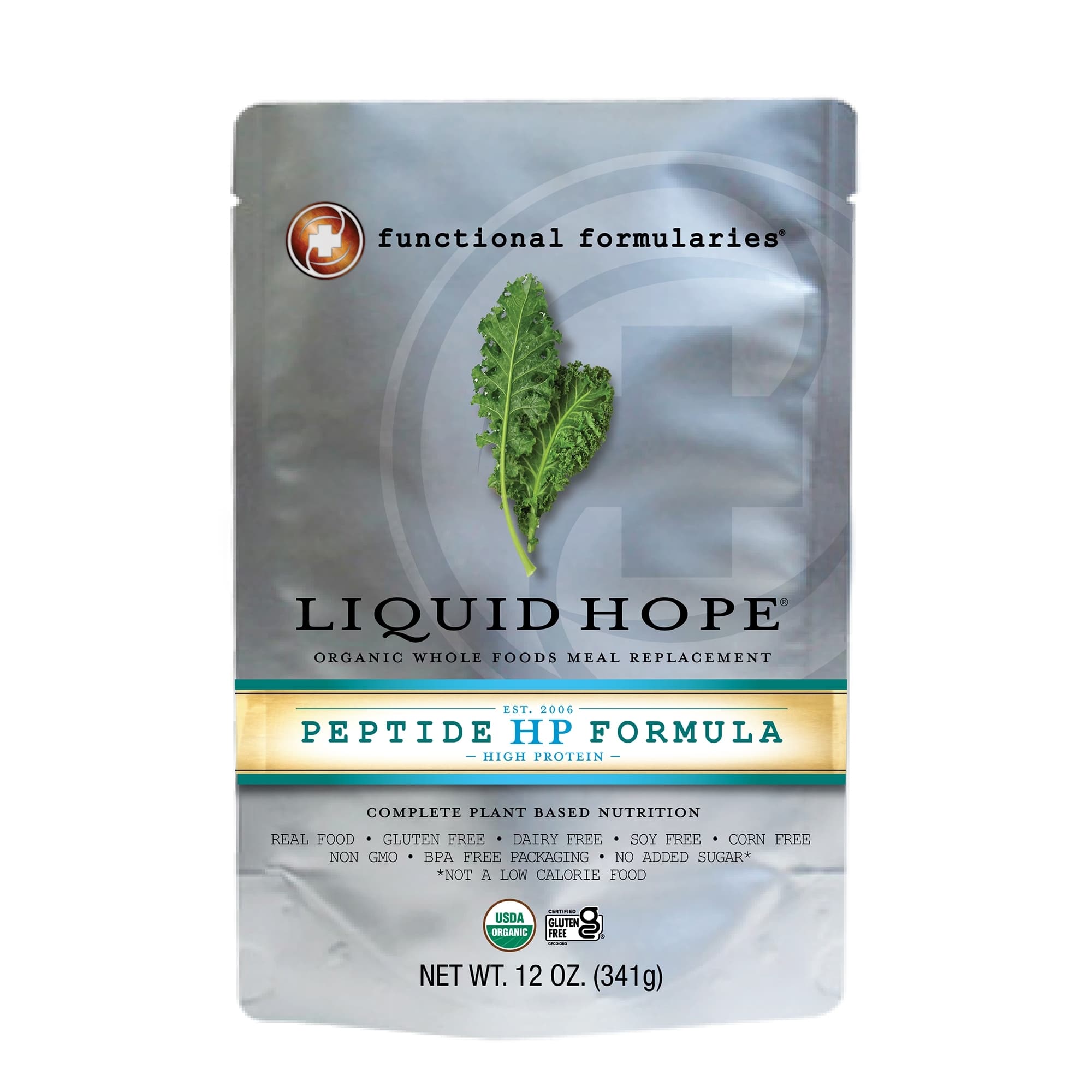 Liquid Hope Peptide High Protein Formula, 12 oz - Case of 24 - Image 1