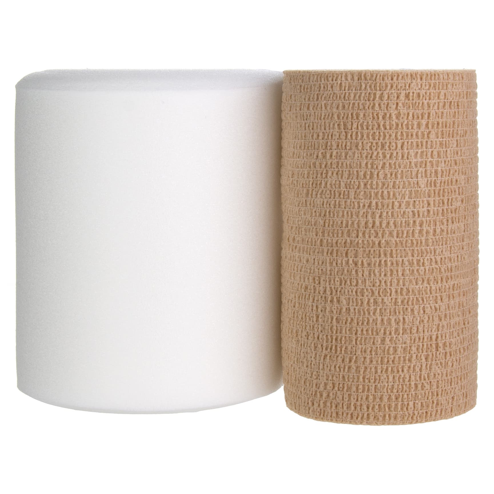 DermaRite FlexPress2 Lite Two Layer Compression Bandage System, Tan-White - Image 3