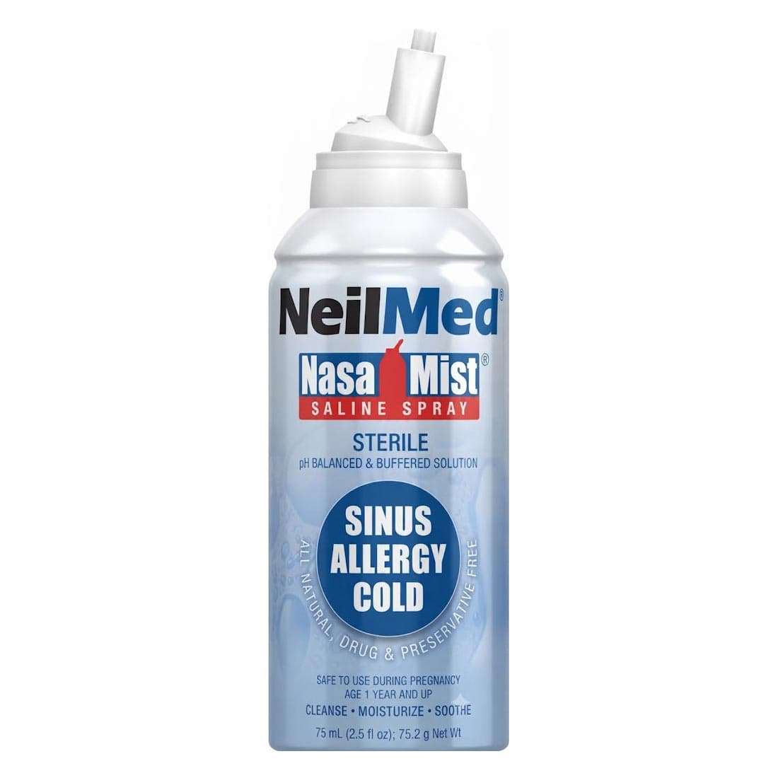 NasaMist Saline Spray, 75mL - Each - Image 1