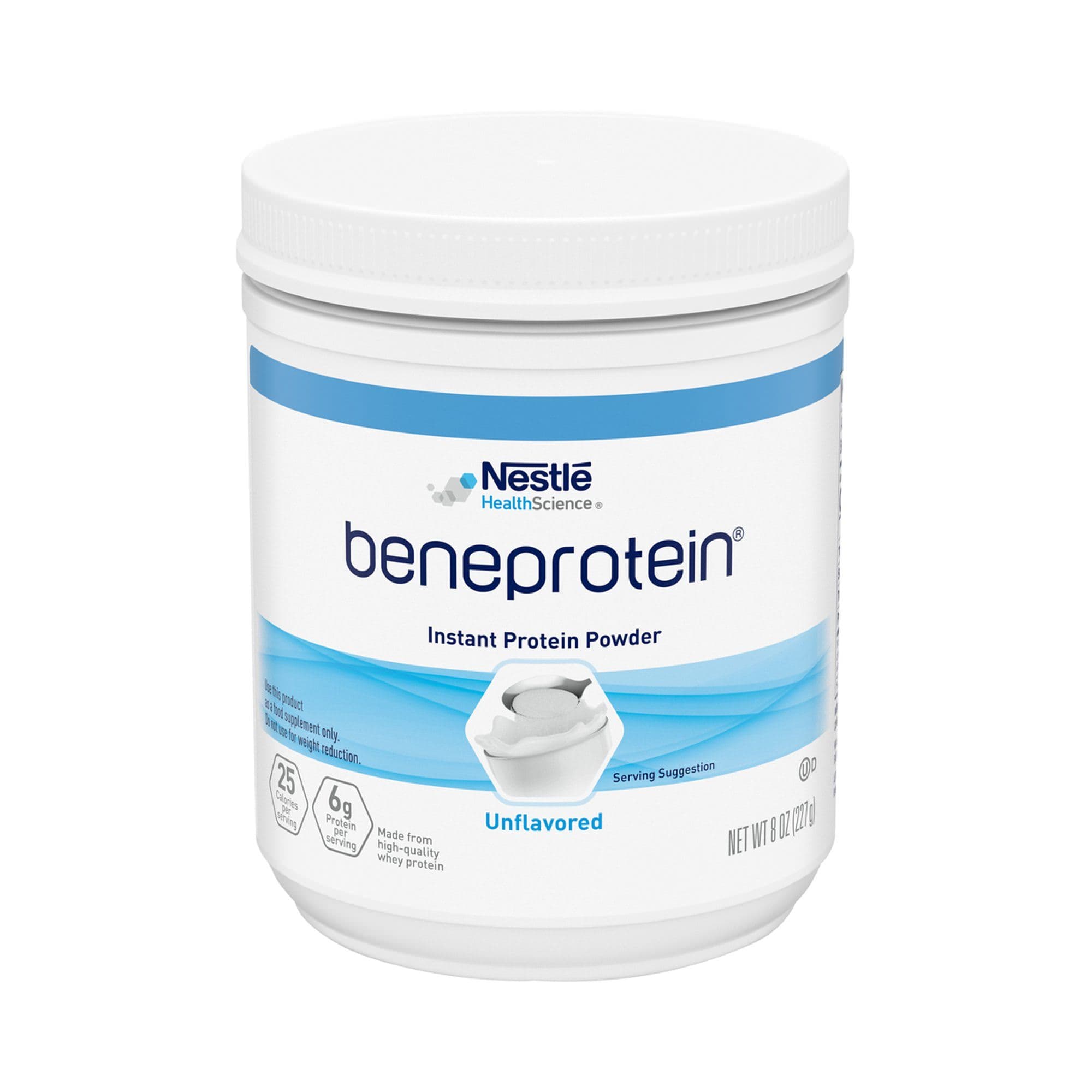 Beneprotein Instant Protein Powder, Unflavored, 8 oz - Each - Image 1