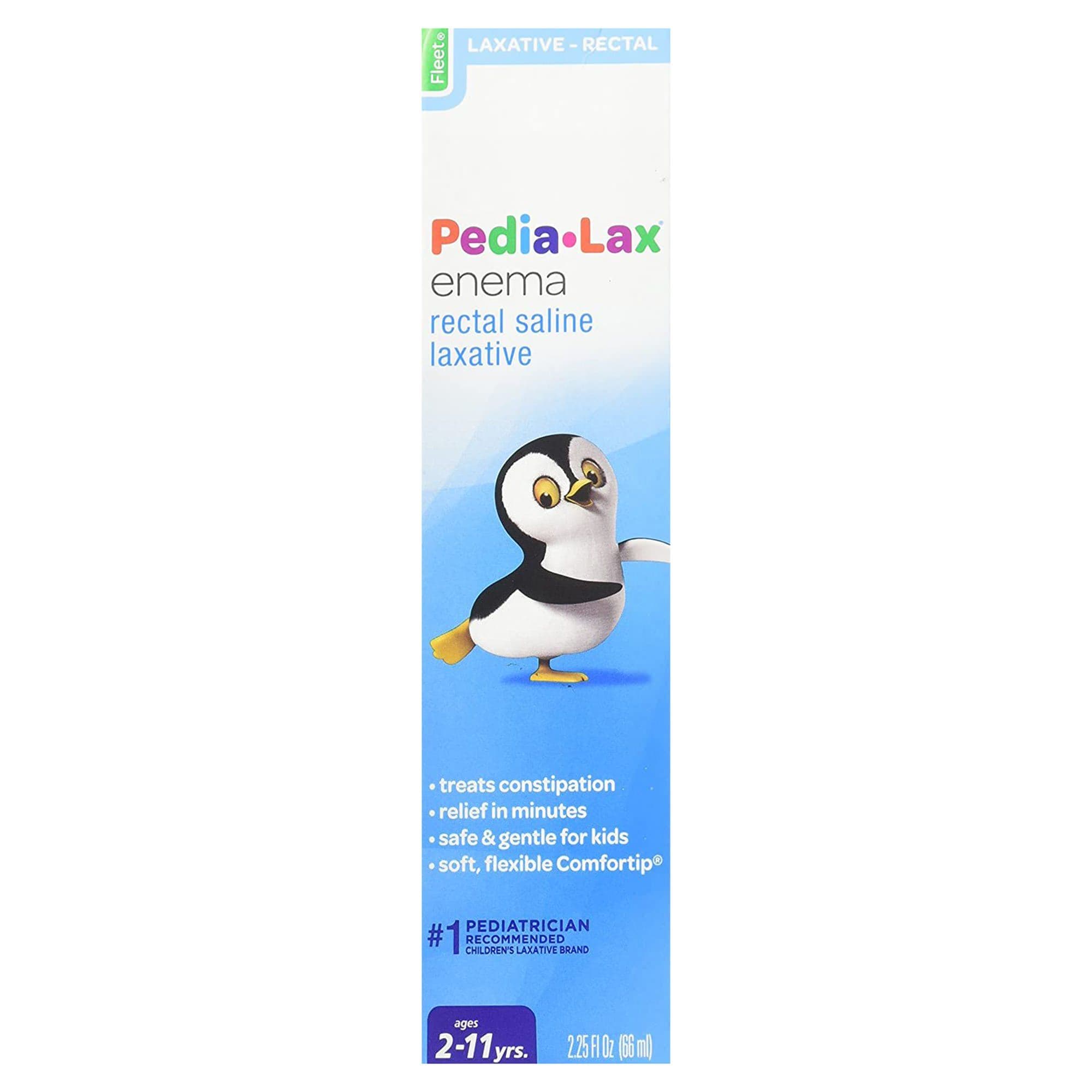 Pedia-Lax Enema, Rectal Saline Laxative