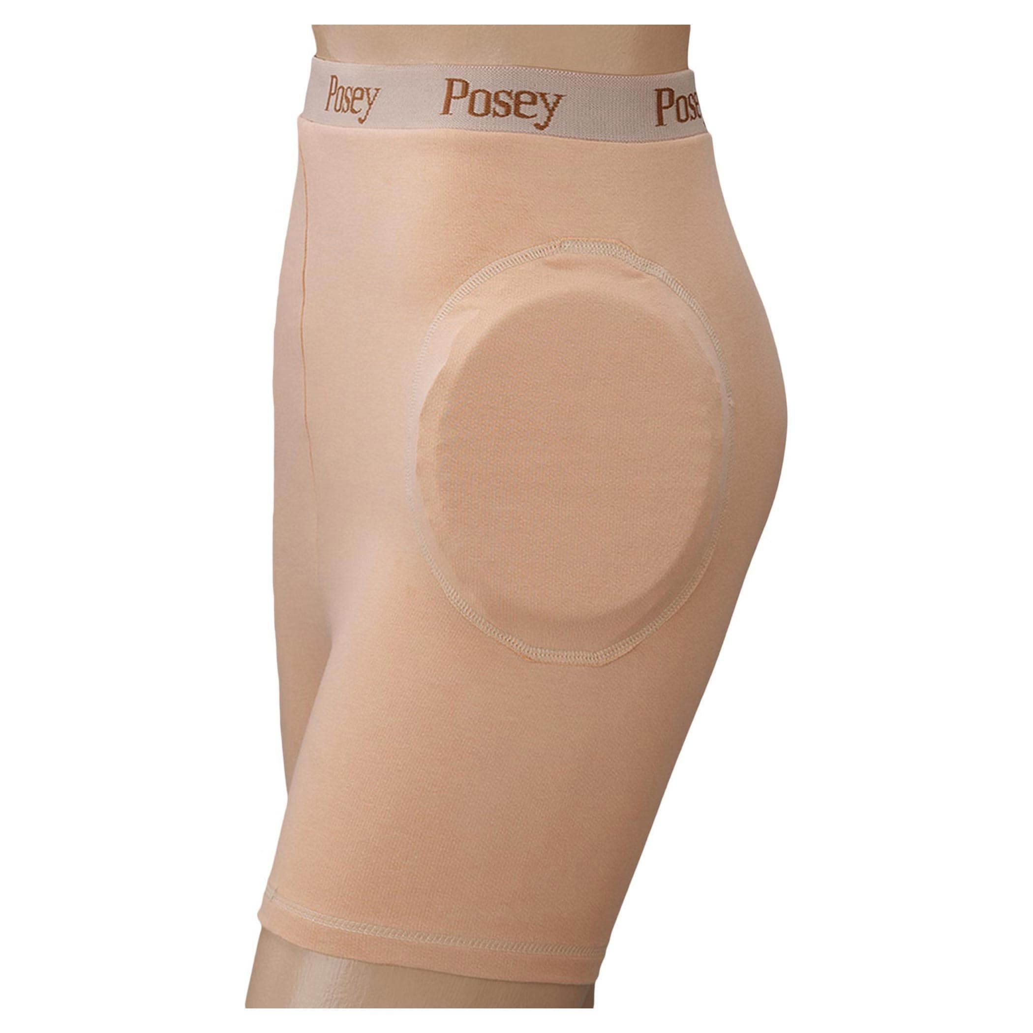 Posey Hipsters Unisex Hip Protection Brief, Beige - Image 2
