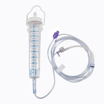 Kangaroo ePump Enteral Burette Feeding Pump Bag Set, 100 ml - Each - Image 1