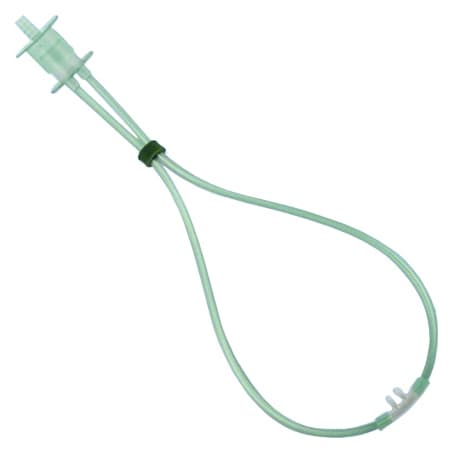 RAM Cannula Nasal Cannula Green, Low-High Flow Rate NonSterile Without Tubing, Large - Each - Image 1