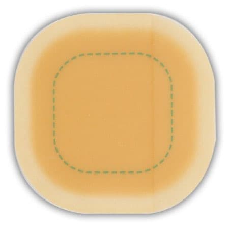 DuoDERM Signal Dressing, Square, 4 x 4 Inch - Box of 5 - Image 1