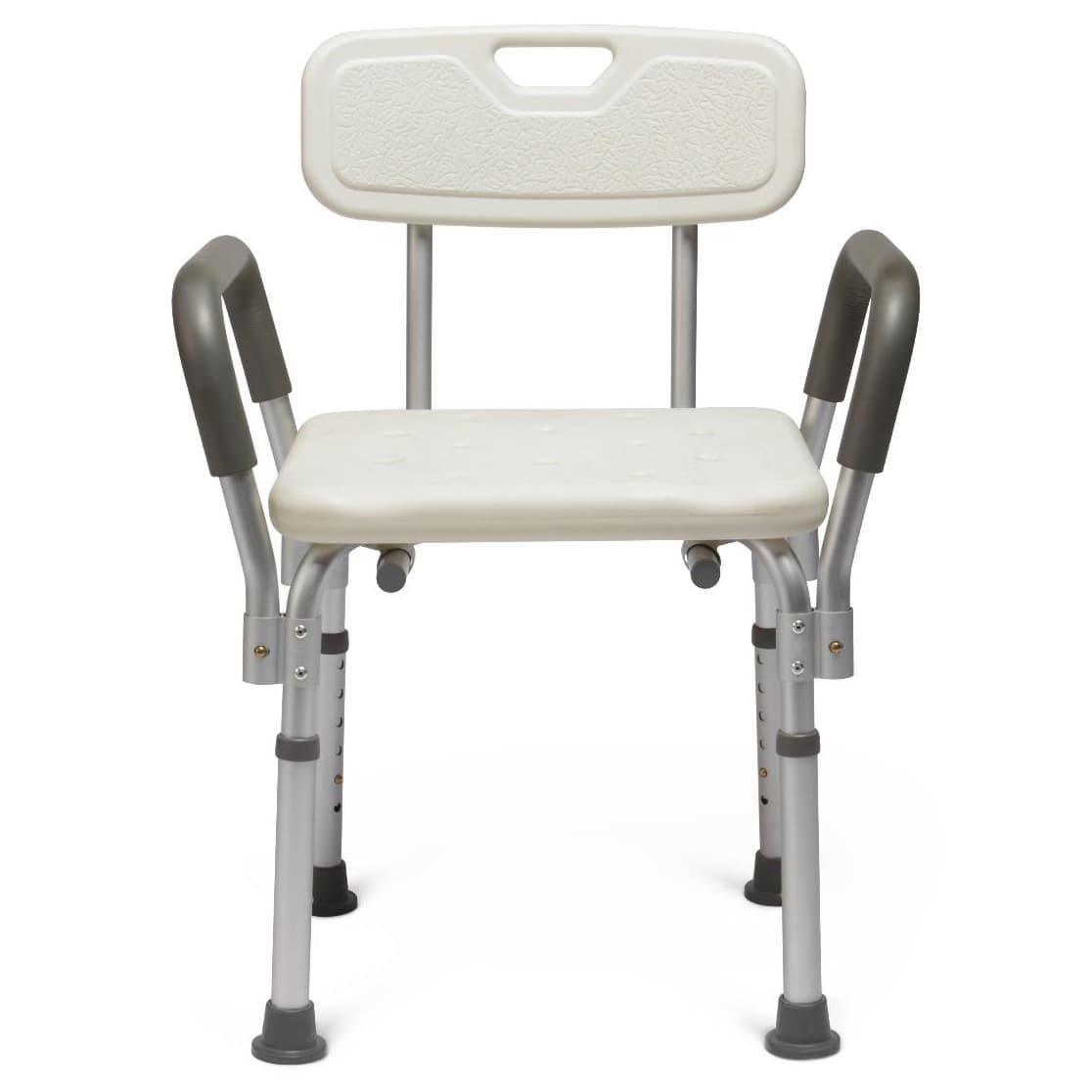 Medline Knockdown Bath Bench with Back and Arms - Image 1