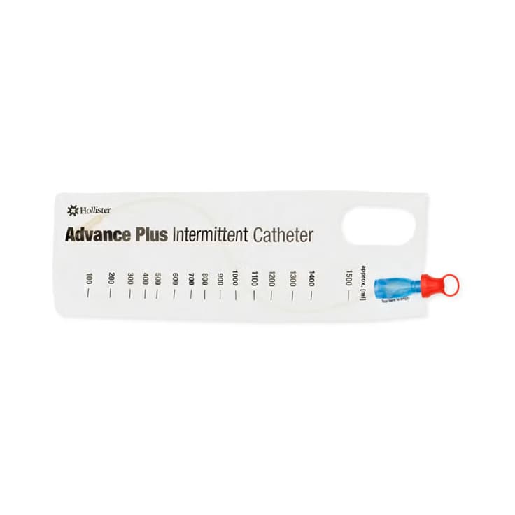Advance Plus Closed System Intermittent Catheter, 18 Fr, 16" - Box of 100 - Image 1