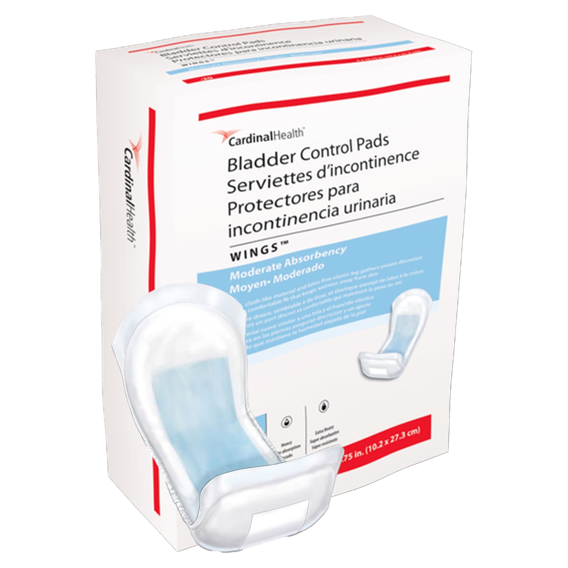 Cardinal Health Wings Bladder Control Pads