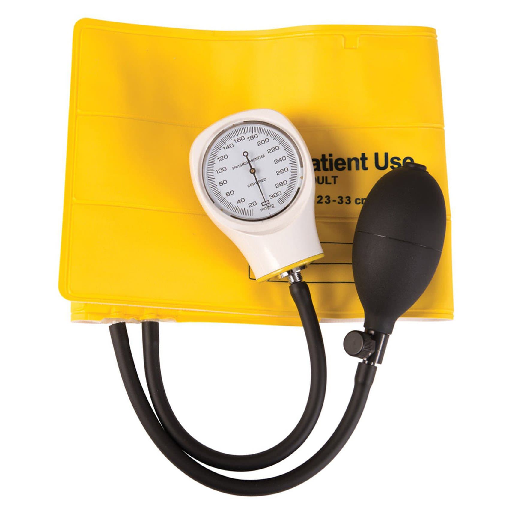 Mabis Disposable Vinyl Blood Pressure Cuff, Medium - Box of 5