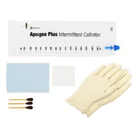 Apogee Plus Closed System Intermittent Catheters Kit, 6 Fr, 16" - Box of 100 - Image 1