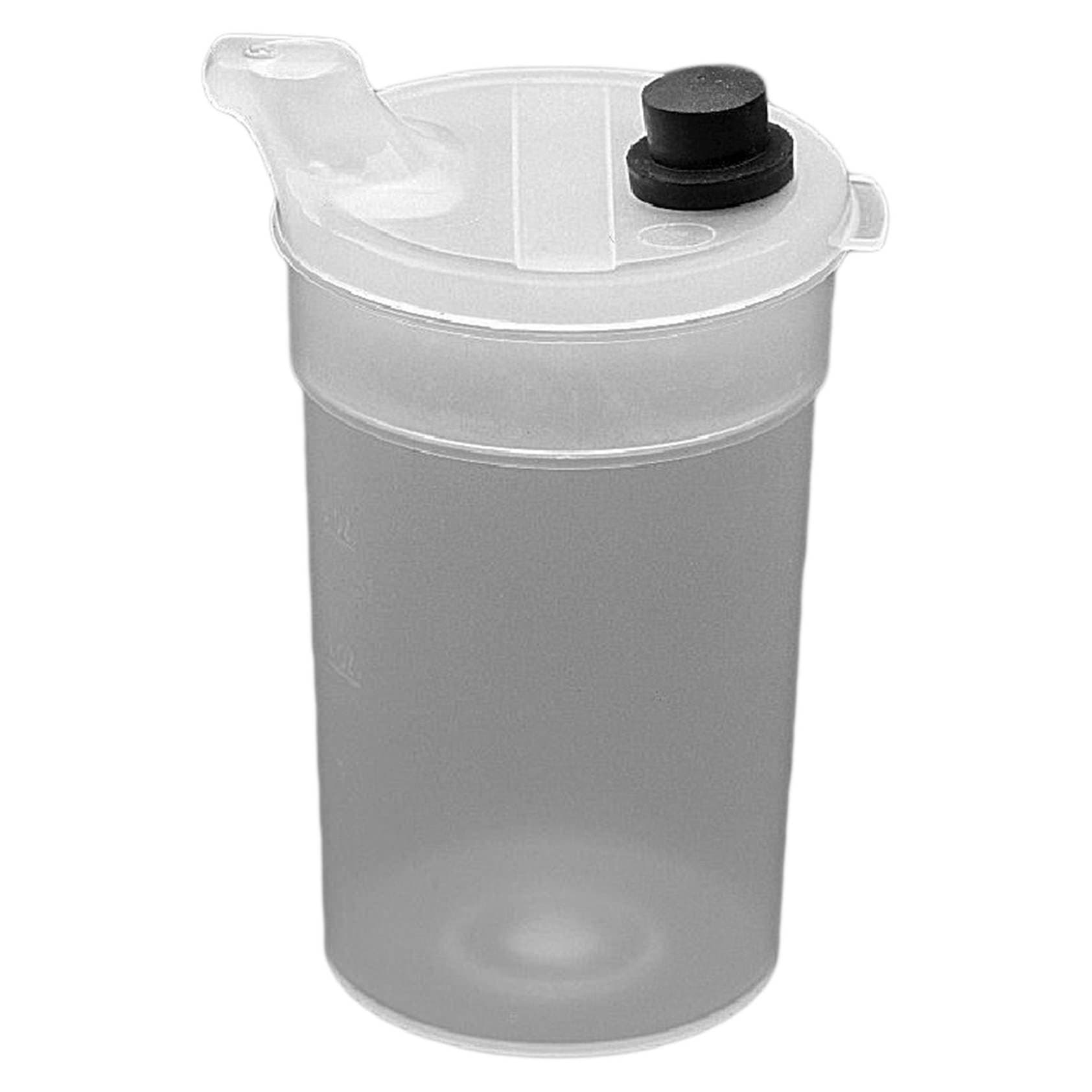 Flo-Trol Plastic Graduated Feeding Cup, Clear