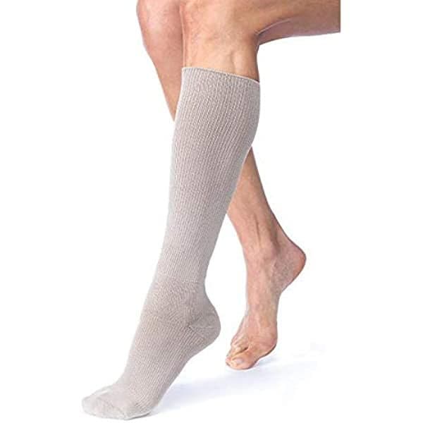 FarrowHybrid ADI Foot Compression Socks, X-Large, Wide, Taupe - Pair - Image 1