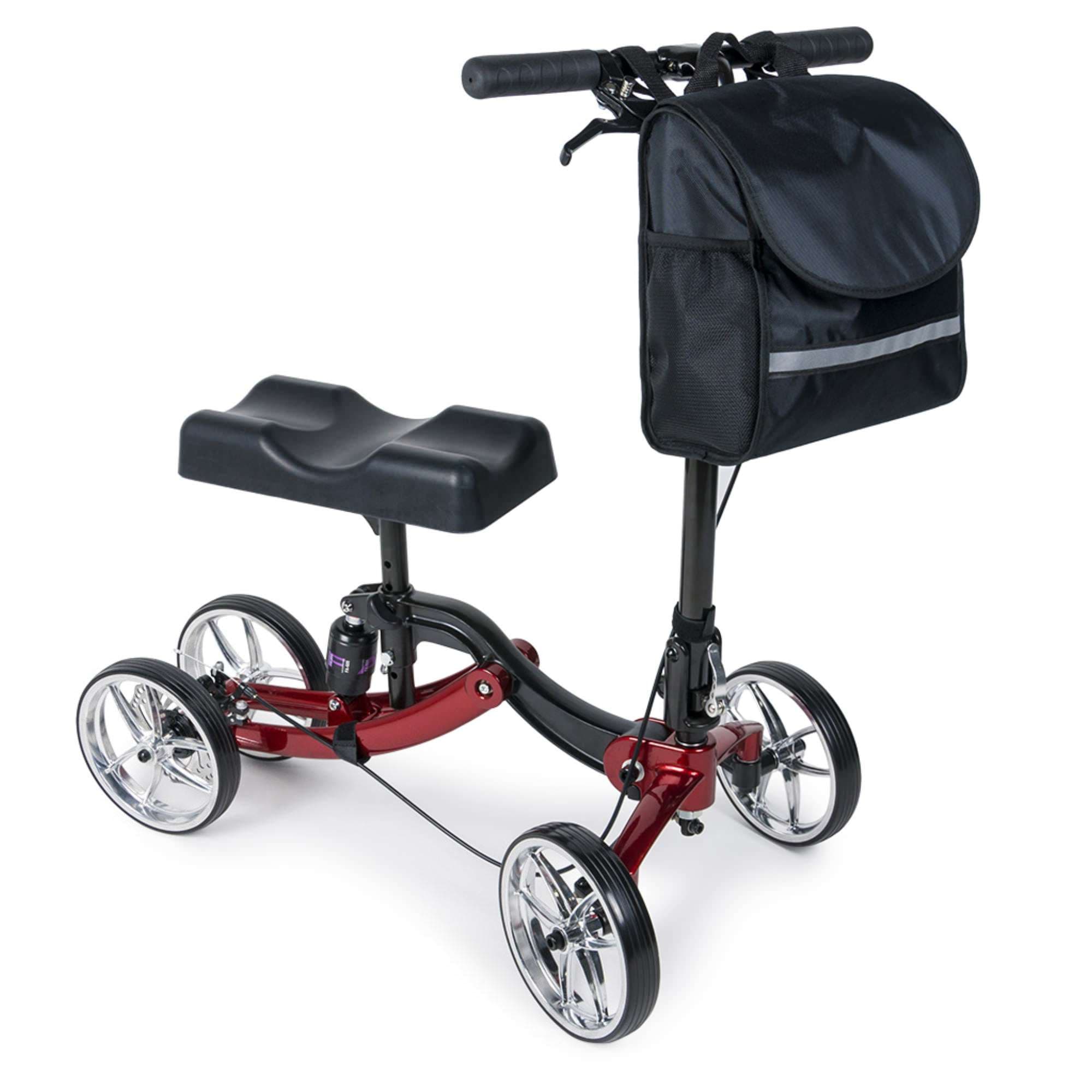 Lumex S8 Knee Walker, Apple Red - Each - Image 1