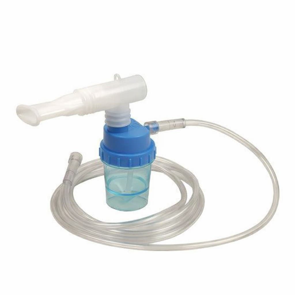 Allied Handheld Nebulizer with Mouthpiece and Tee, 7 ft Tubing without Reservoir Tube - Each - Image 1