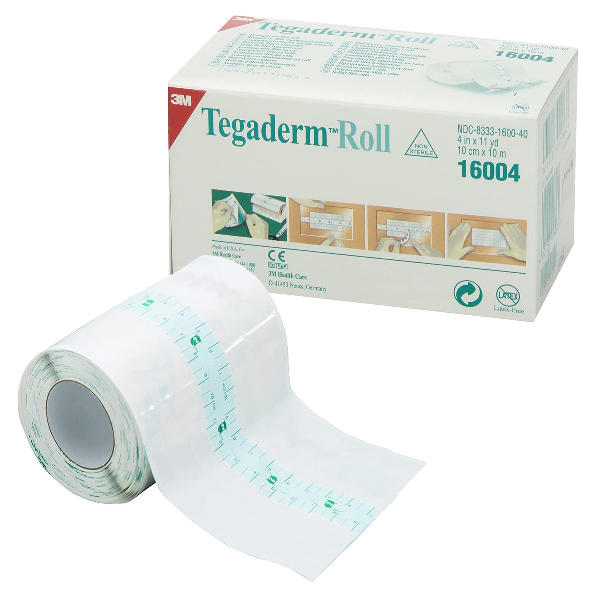 3M Tegaderm Transparent Film Dressing