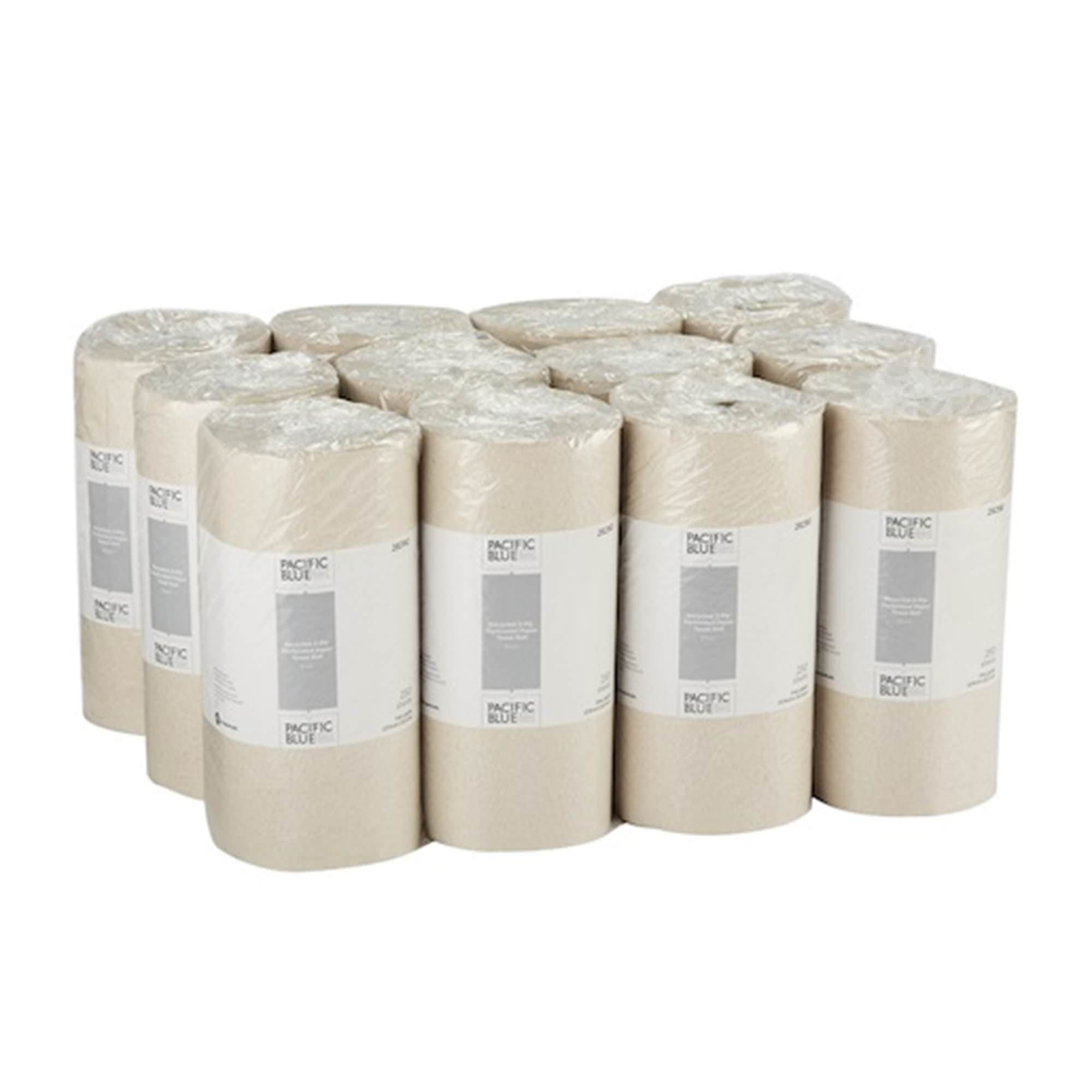 Pacific Blue Basic Kitchen Paper Towel Brown 2-Ply - Image 2