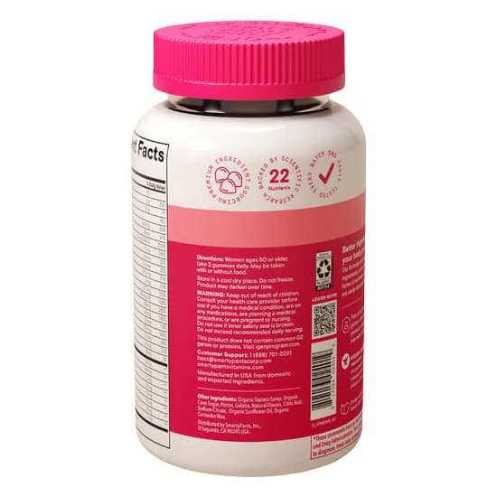 SmartyPants Womens 50 + Multi and Omegas Eagle - Bottle of 90 - Image 3